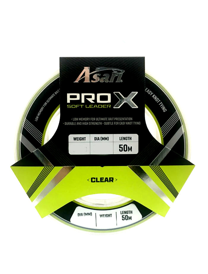 asari pearl mono fishing line ASARI PRO X SOFT TRACE 50M