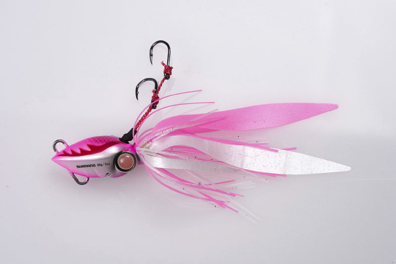 SHIMANO LUCANUS JIG [Co:PINK/WHITE Sz:60G]