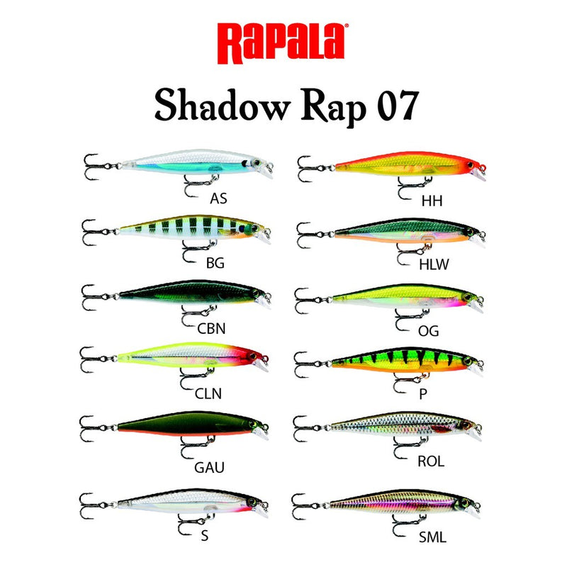 RAPALA SHADOW RAP 7CM [Co:BROWN PRAWN]