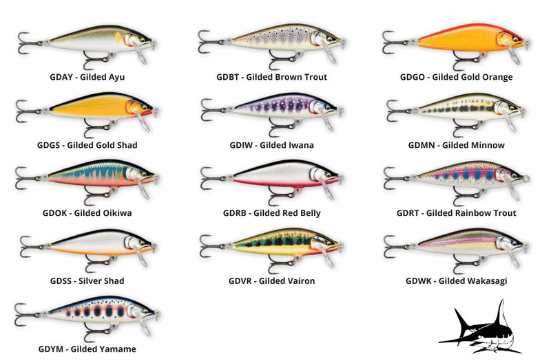 RAPALA COUNT DOWN ELITE CDE55 [Co:GILDED RAINBOW TROUT]