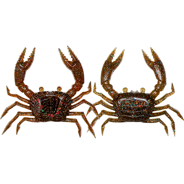 RAPALA CRUSH CITY TRICKSTER 1.5" CRAB [Co:BLOODWORM UV]
