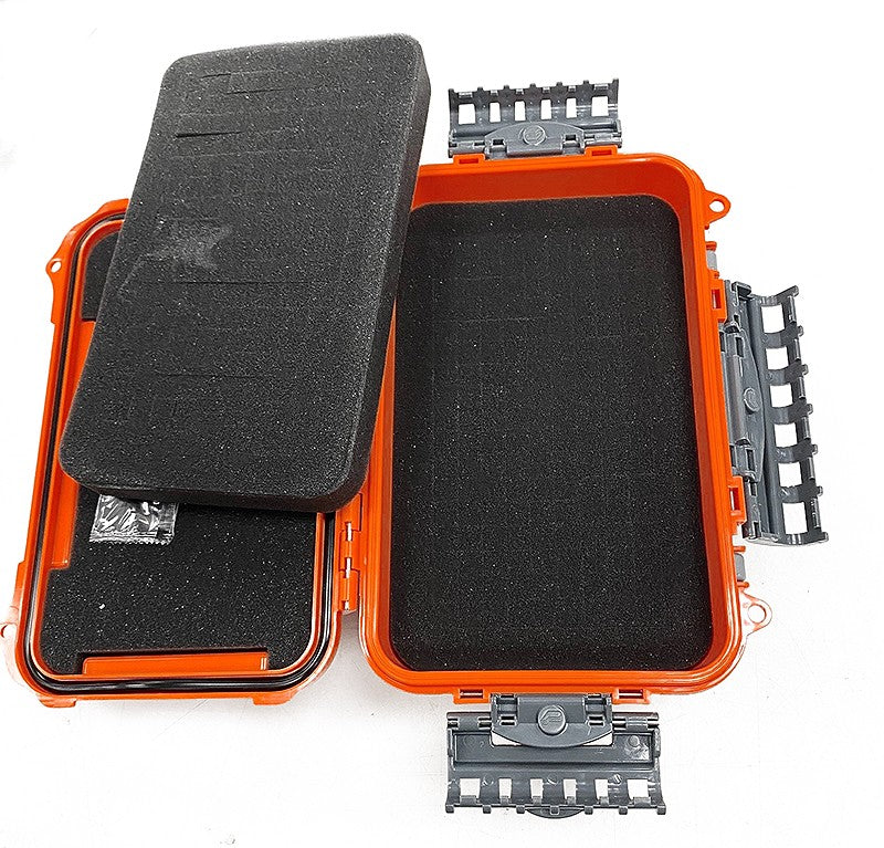 PLANO WATERPROOF ELECTRONICS CASE LARGE ORANGE 146070