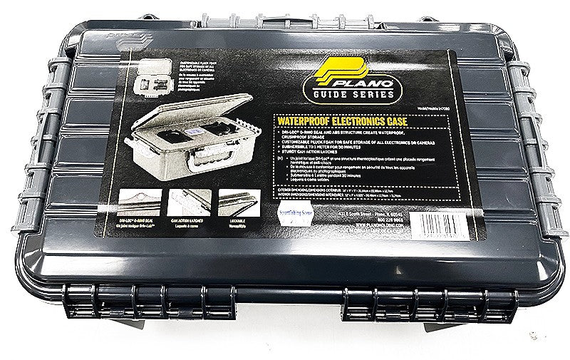 PLANO WATERPROOF ELECTRONICS CASE XLARGE CHARCOAL 147080