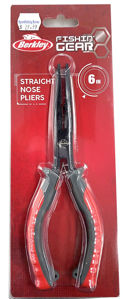 BERKLEY 6" STRAIGHT NOSE PLIERS