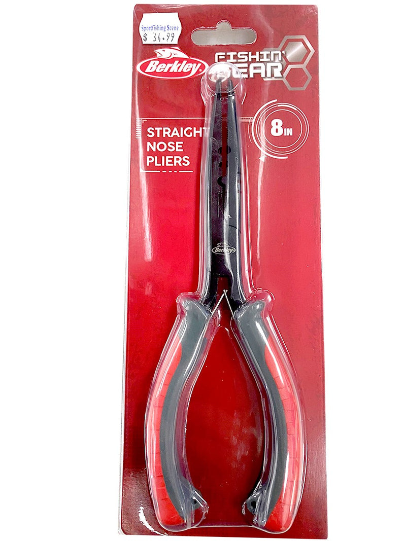 BERKLEY 8" STRAIGHT NOSE PLIERS