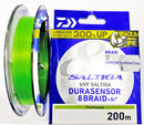 DAIWA DURASENSOR 8 BRAID CHARTREUSE 200M [Sz:PE0.6]