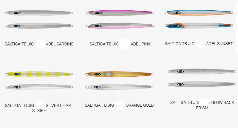 DAIWA SALTIGA TB JIG 200G [Co:GLOW BACK PRISM]