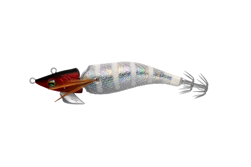 DAIWA EMERALDAS AMOROUS JOINT SQUID JIG [Co:RED HEAD Sz:3.0]