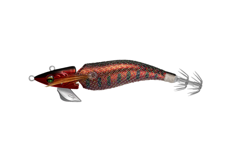 DAIWA EMERALDAS AMOROUS JOINT SQUID JIG [Co:RAGING RED Sz:3.0]