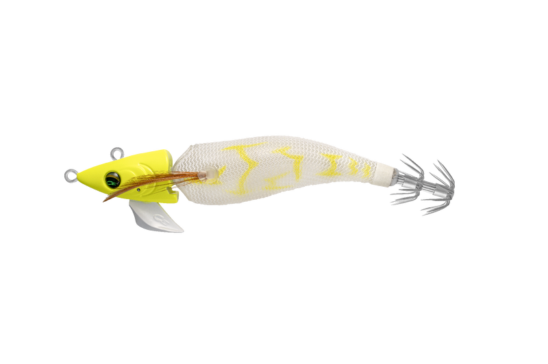 DAIWA EMERALDAS AMOROUS JOINT SQUID JIG [Co:LEMONADE  Sz:3.5]