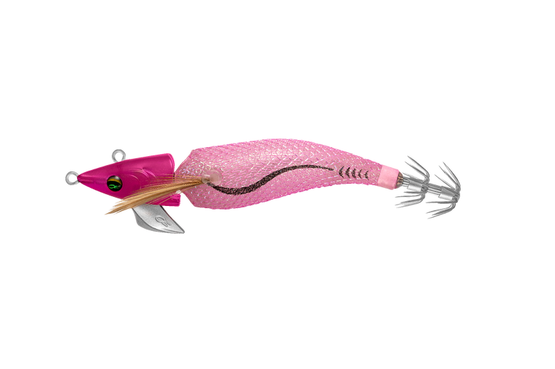 DAIWA EMERALDAS AMOROUS JOINT SQUID JIG [Co:RED HEAD Sz:3.5]