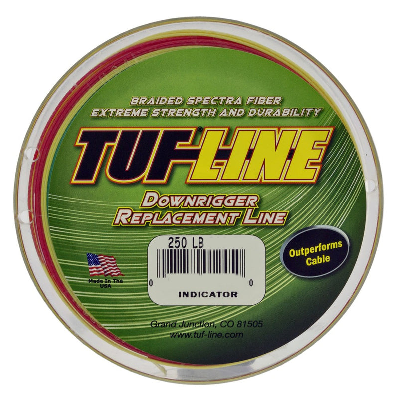 TUFLINE DOWNRIGGER REPLACEMENT LINE 250LB 150FT MULTI