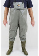 HORNES FULL LENGTH WADERS PIMPLE SOLE [Sz:8]