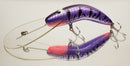 JD/EDDY LURES PYTHON 100MM [Co:PURPLE PINK]