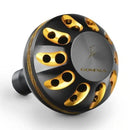 GOMEXUS POWER KNOB [Co:BLACK GOLD Sz:38MM]