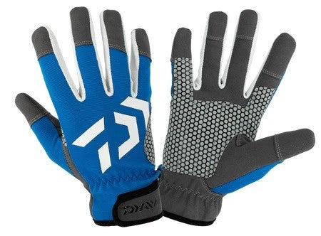 DAIWA OFFSHORE GLOVES [Co:BLUE  Sz:MEDIUM]