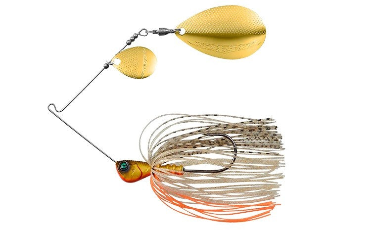 DAIWA STEEZ ASROC SPINNERBAIT [Co:BLACK GOLD Sz:1/2OZ]