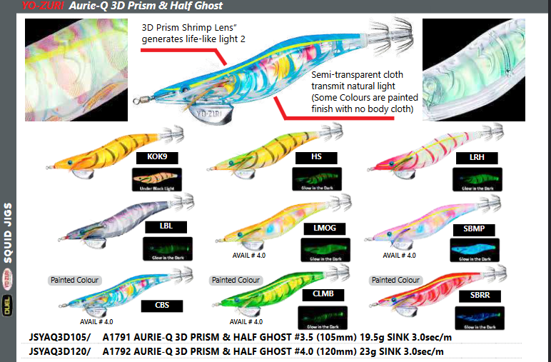 YO ZURI AURIE Q 3D PRISM [Co:CBS Sz:3.5]