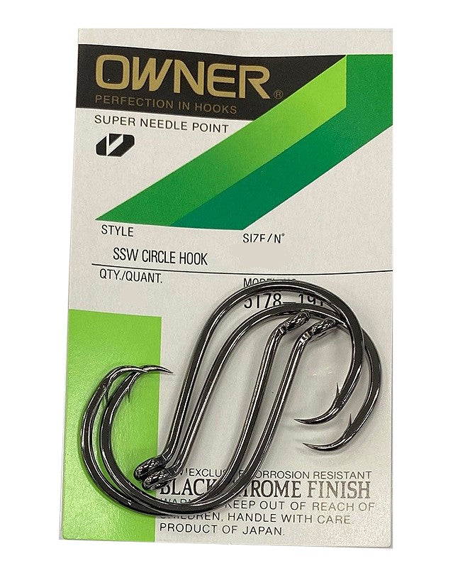 OWNER 5178 SSW CIRCLE HOOK [Sz:4/0]