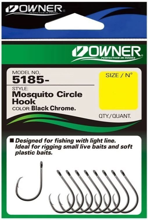 OWNER 5185-051 MOSQUITO CIRCLE HOOK [Sz:2/0]