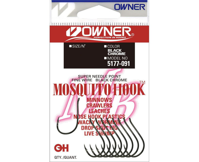 OWNER 5177-121 MOSQUITO HOOK [Sz:2/0]