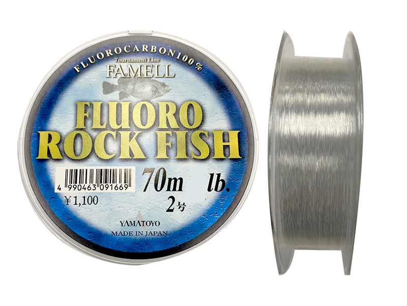 YAMATOYO LINES FLUORO ROCK FISH 70M [Sz:2LB]