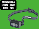 NEXTORCH TREK STAR LIGHTWEIGHT HEADLAMP 3AAA