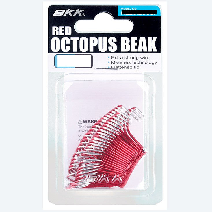 BKK RED OCTOPUS BEAK 25pk [Sz:10/0]