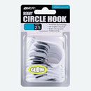 BKK HEAVY DUTY CIRCLE HOOK GLOW 25PK [Sz:5/0]
