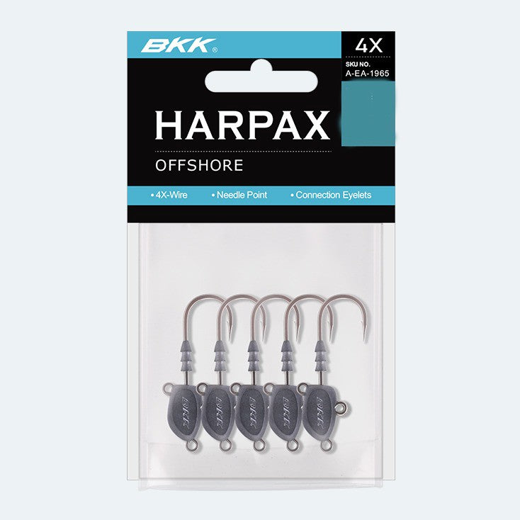 BKK HARPAX INSHORE JIGHEAD [Sz:1/0 Wt:1/8oz]