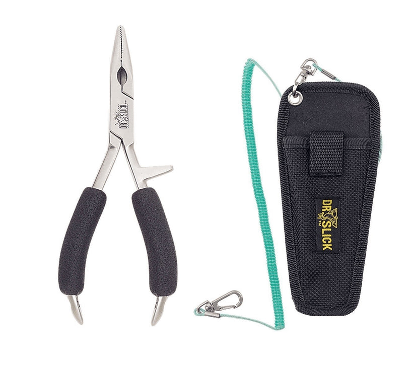 DR SLICK 6" CHAIN NOSE PLIER WITH SIDE CUTTER PCN6FX 