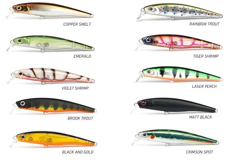 PRO LURE ST72 MINNOW SHALLOW [Co:CRIMSON SPOT]