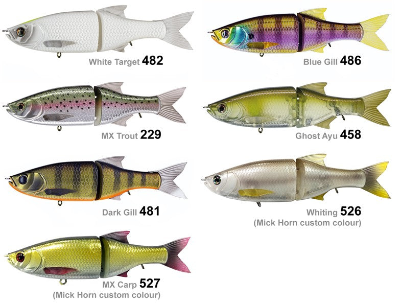 MOLIX GLIDE BAIT 178SS [Co:481 DARK GILL ORNGE BELLY]