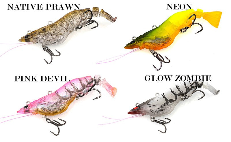 CHASEBAITS ARMOUR PRAWN [Co:PINK DEVIL Sz:85MM]