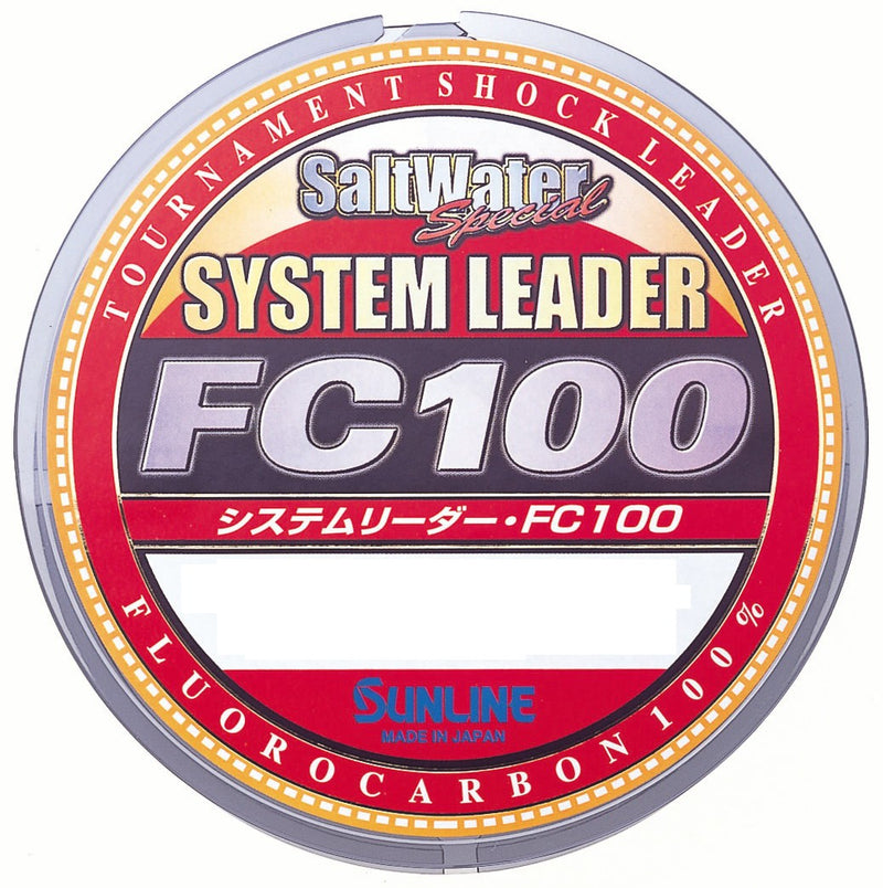 SUNLINE FC100 FLUOROCARBON LEADER 30M [Sz:20lb]