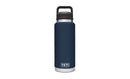 YETI Rambler 36oz Bottle w/ Chug Cap [Co:NAVY]