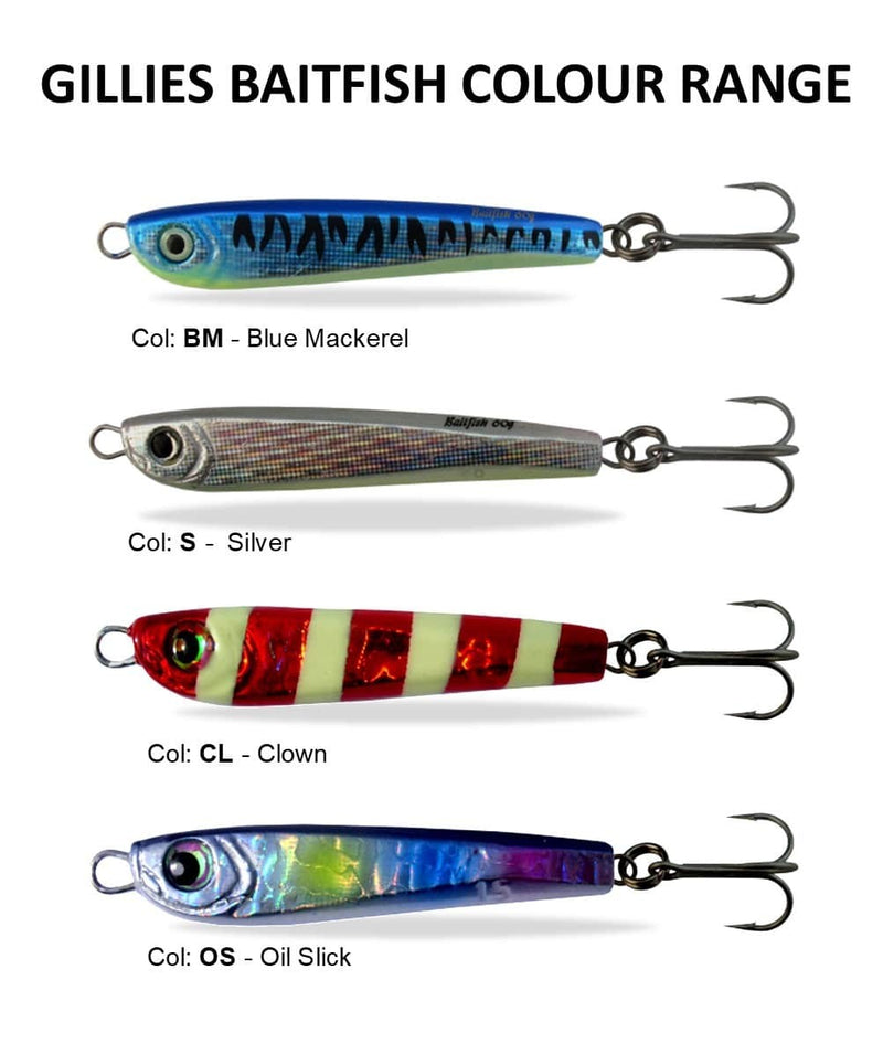 GILLIES BAITFISH [Co:BLUE MACK Sz:10GM]