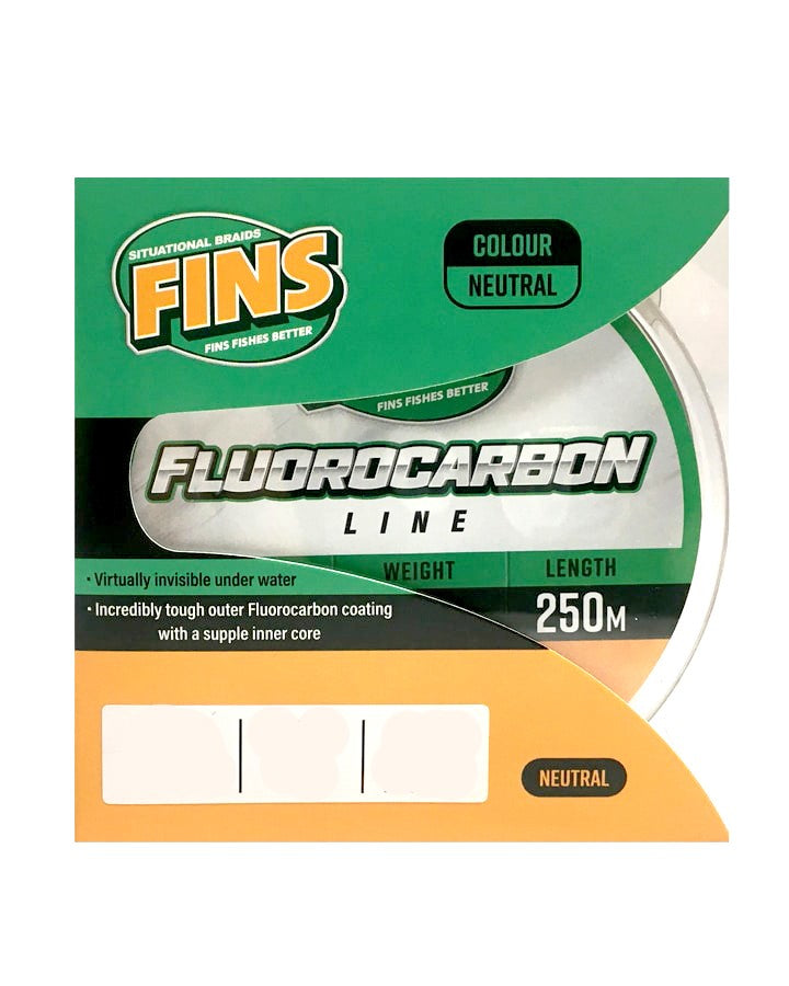 FINS FLUOROCARBON LINE 250M [Sz:6LB]