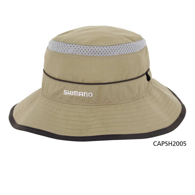 SHIMANO VENTED BUCKET HAT OATMEAL