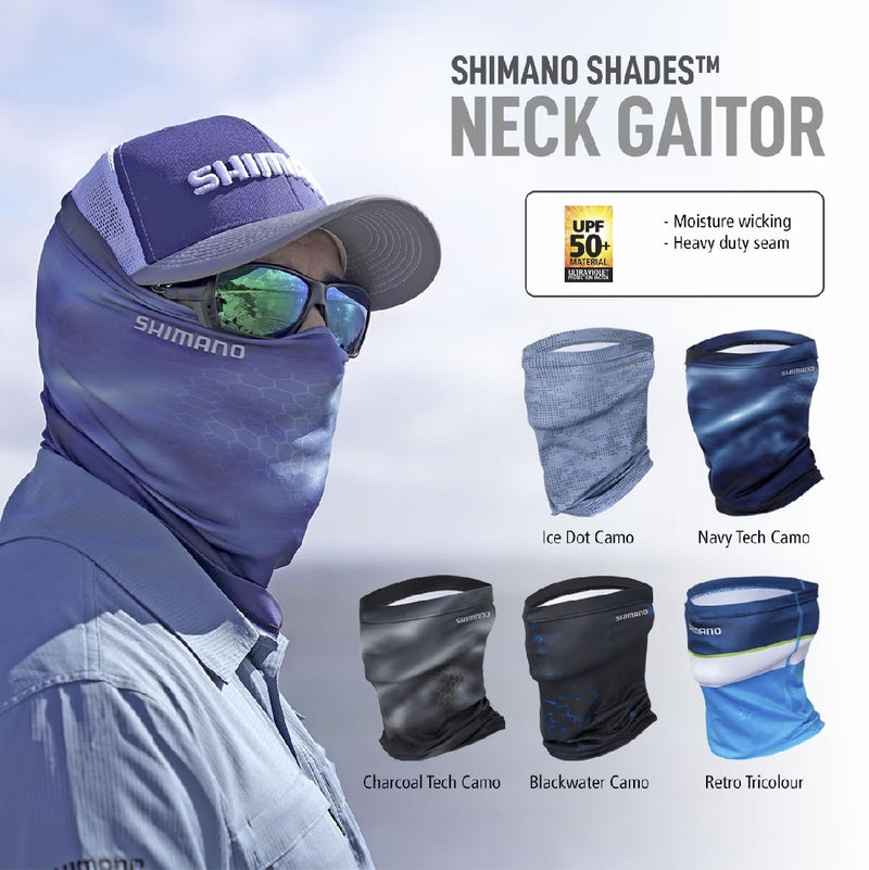 Gaitor SHIMANO GAITOR SHADES NECK RETRO TRI COLOUR
