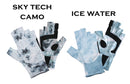 SHIMANO SUN GLOVES [Co:SKY TECH CAMO Sz:M]