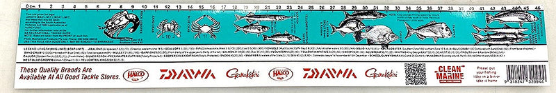 SAFTA - 46CM FISH MEASURING STICKER