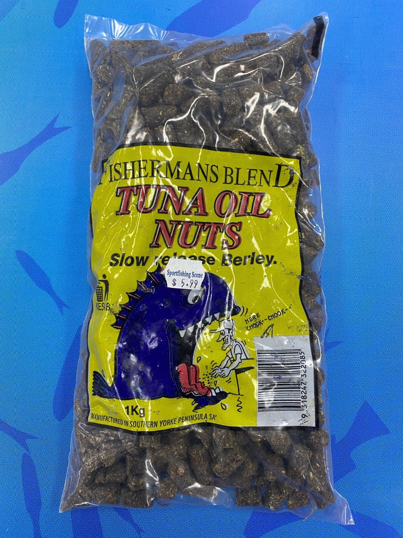 FISHERMAN BLEND TUNA OIL NUTS 1KG