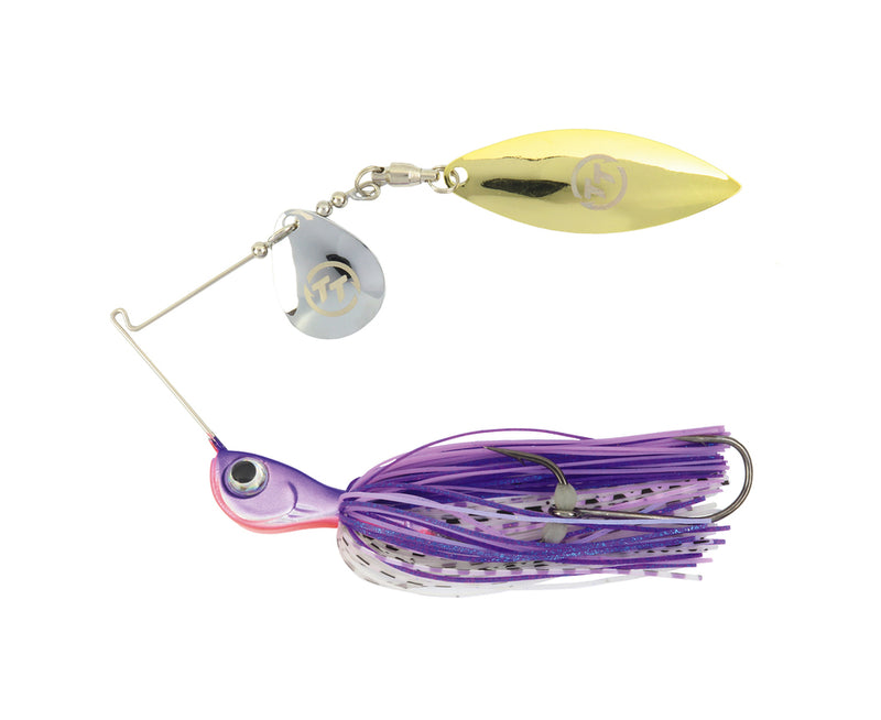 TT VORTEX + COMPACT SPINNERBAIT 3/8OZ [Co:PURPLE MAUVE]