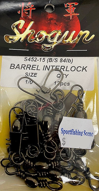 SHOGUN BARREL/INTERLOCK SW 12PCS [Sz:1]