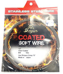 SHOGUN CLEAR COATED WIRE 10MTS [Sz:20LB 1X7]