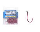 HOOKEM OCTOPUS BEAK RED 50PCS [Sz:6/0]