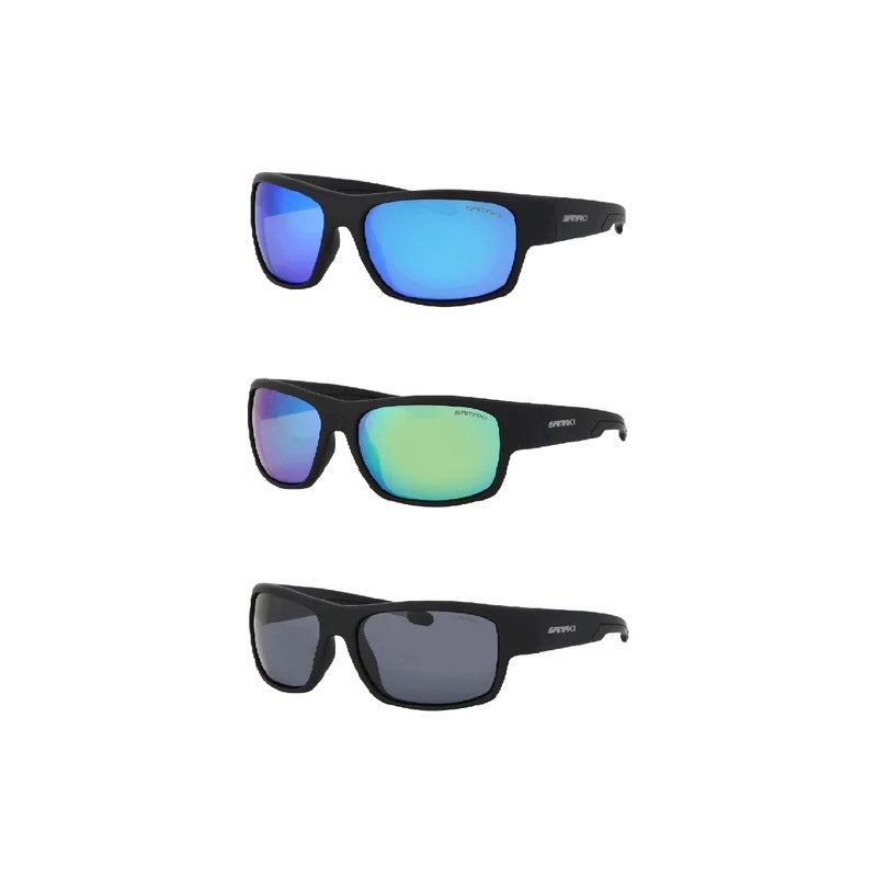 SAMAKI DODGE POLARISED SUNGLASSES [T:BLUE MIRROR]