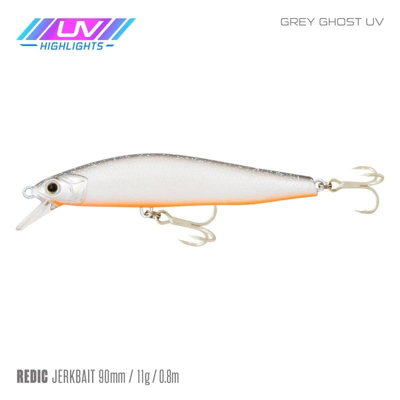 SAMAKI REDIC JERKBAIT SF90 90MM [Co:GREY GHOST]