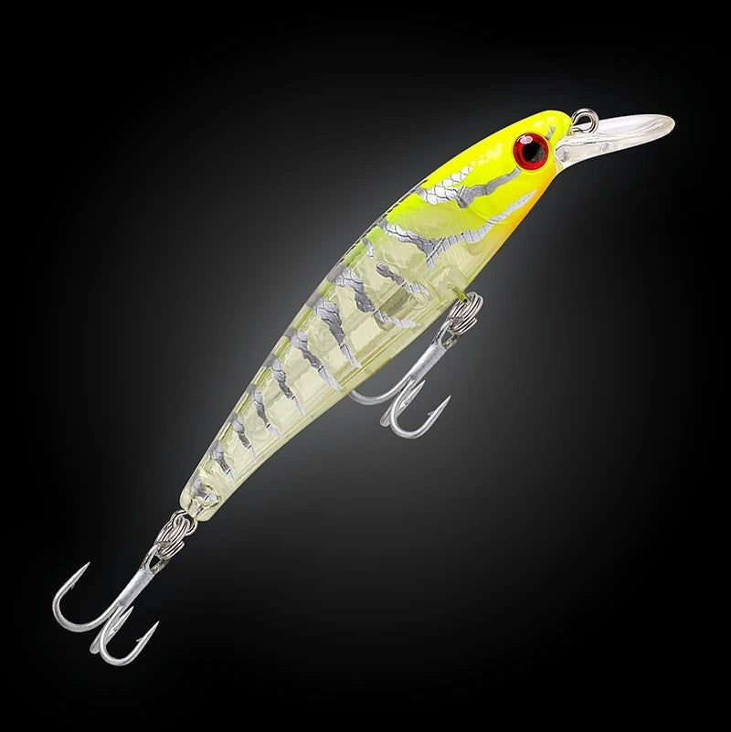 FISHCRAFT JERKMAN [Co:CHARTREUSE UV TIGER Sz:85mm]